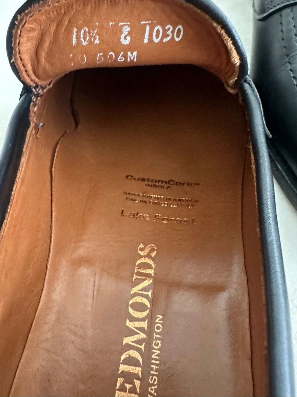 Allen Edmonds sleek black